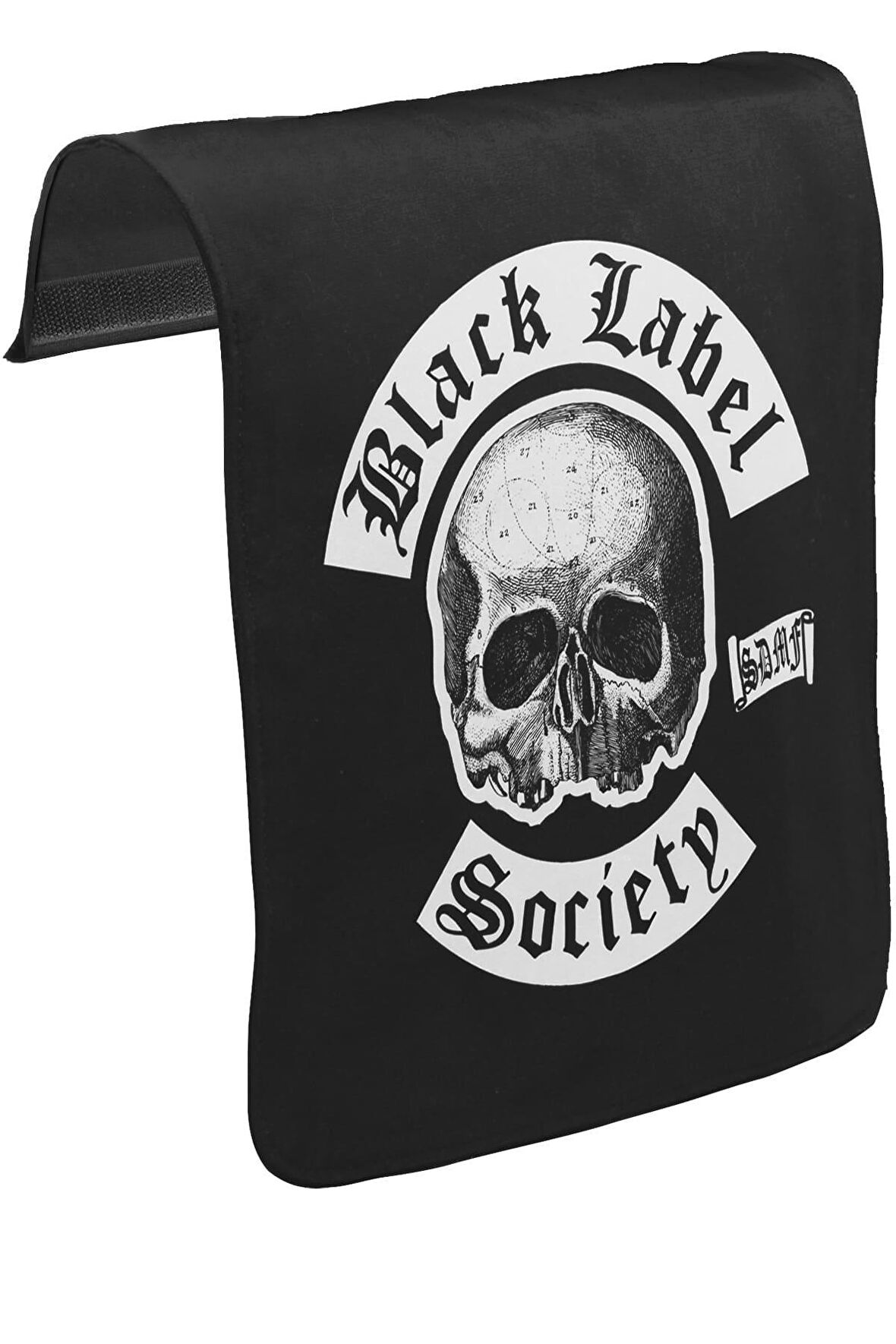 Black Label Society Unisex Siyah Tak-Çıkar Postacı Çanta Kapağı CK-83
