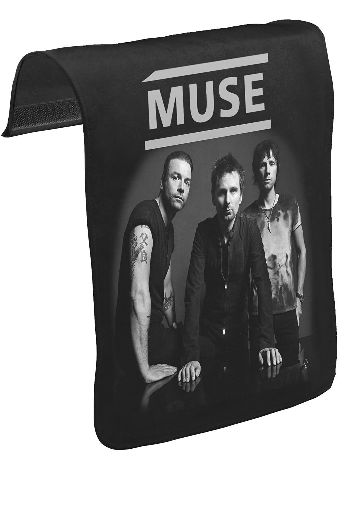 Muse - All Unisex Siyah Tak-Çıkar Postacı Çanta Kapağı CK-842