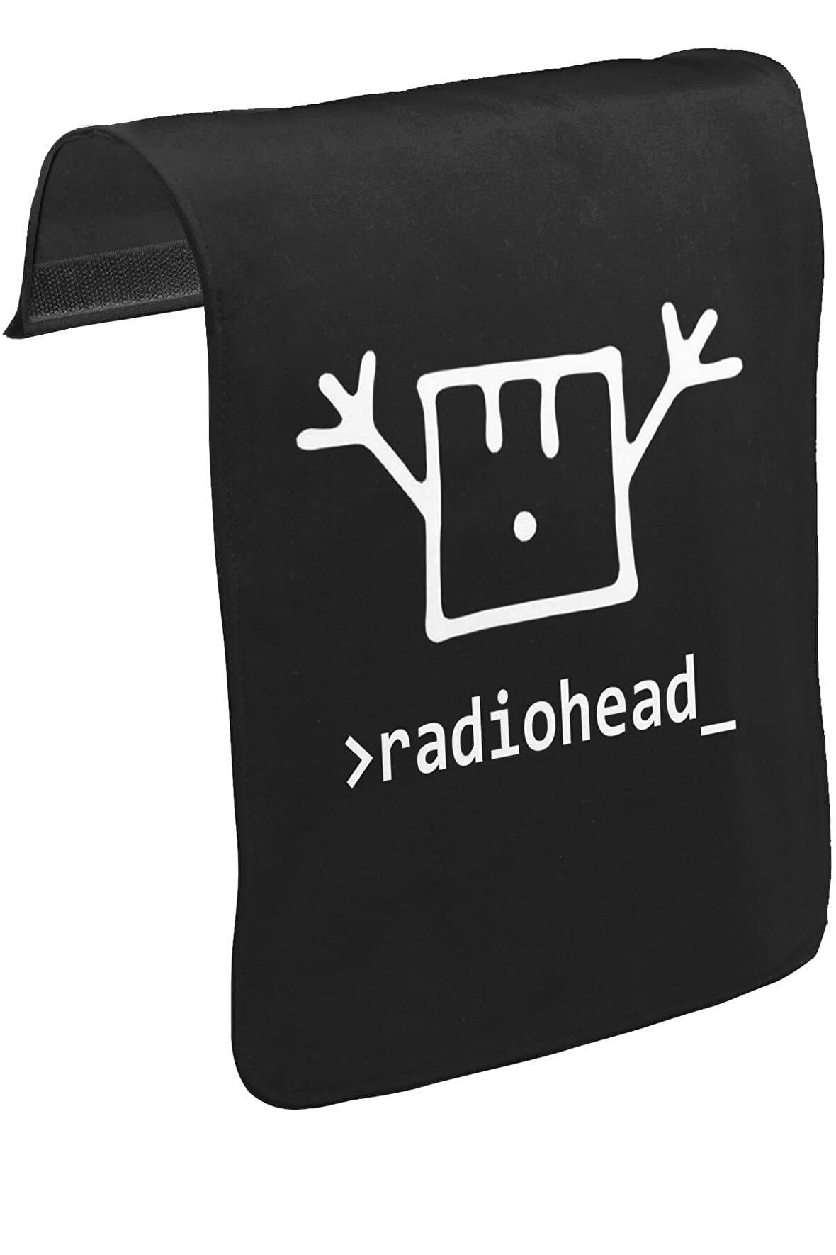 Radiohead Unisex Siyah Tak-Çıkar Postacı Çanta Kapağı CK-855