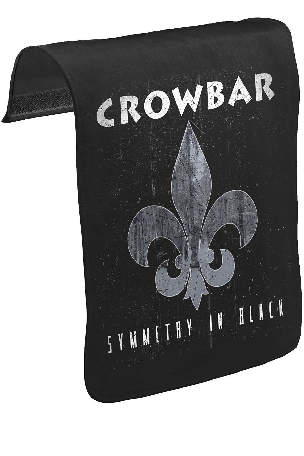 Crowbar - Symmetry in Black Unisex Siyah Tak-Çıkar Postacı Çanta Kapağı CK-873