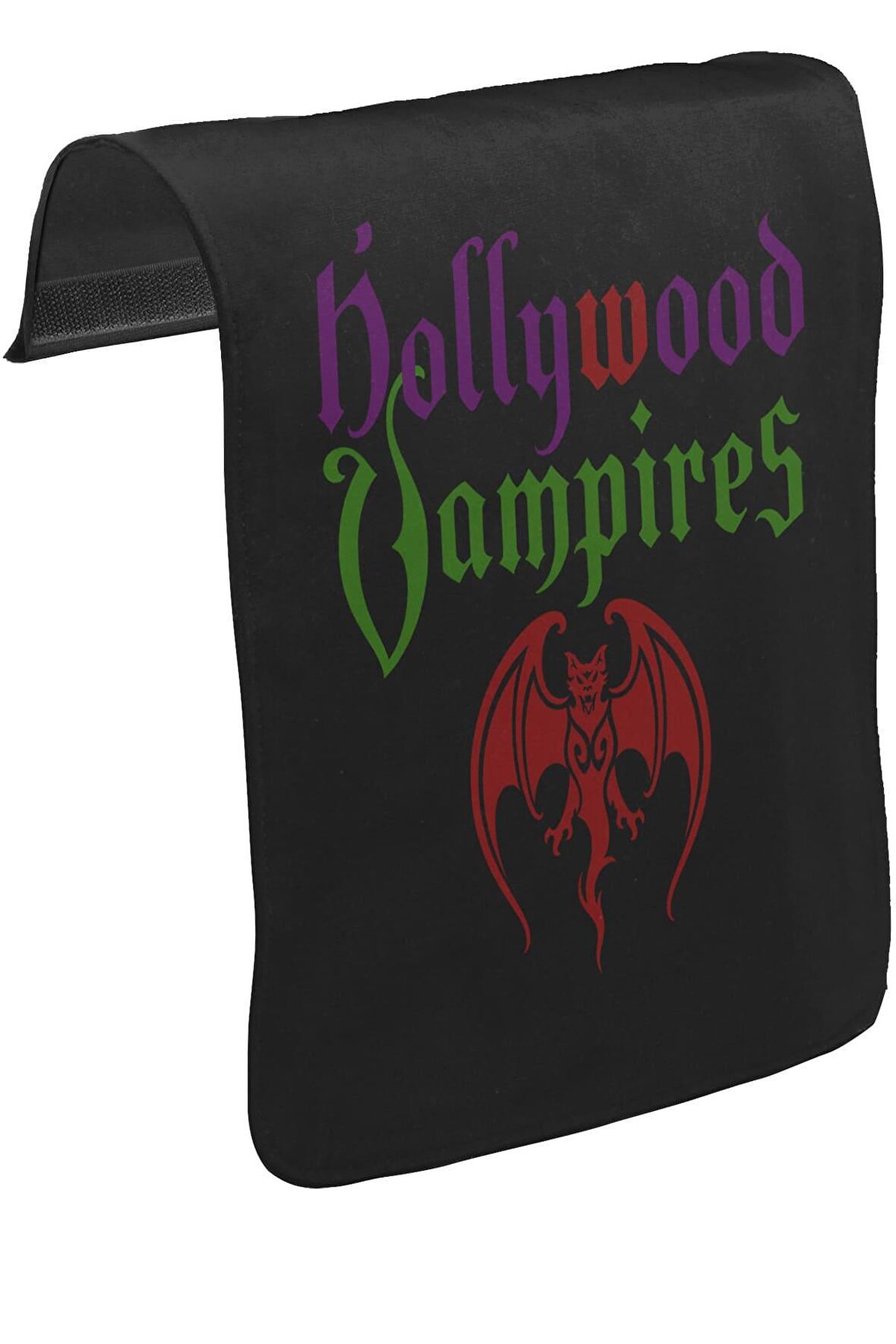 Hollywood Vampires Unisex Siyah Tak-Çıkar Postacı Çanta Kapağı CK-896