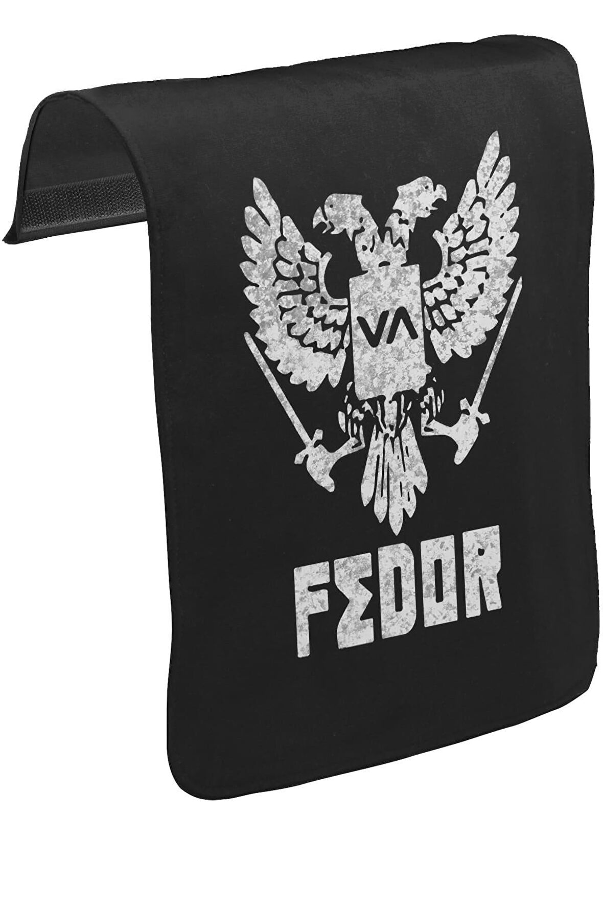 Fedor - Logo Unisex Siyah Tak-Çıkar Postacı Çanta Kapağı CK-952