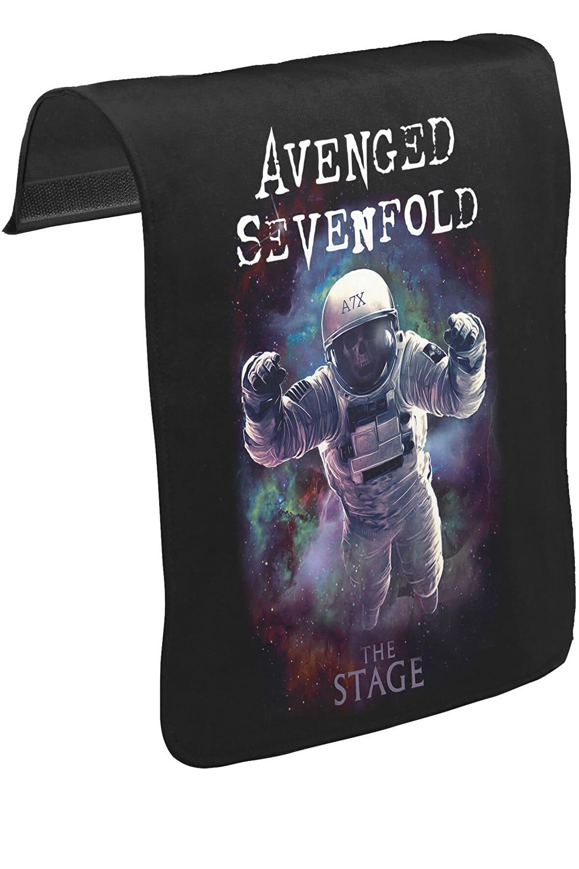 Avenged Sevenfold - Stage Astronaut Unisex Siyah Tak-Çıkar Postacı Çanta Kapağı CK-994