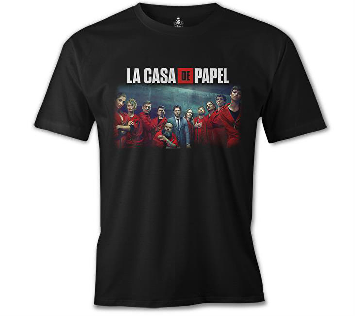 La Casa De Papel - All Siyah Erkek Tshirt