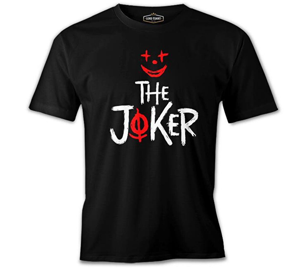 The Joker - Look Siyah Erkek Tshirt
