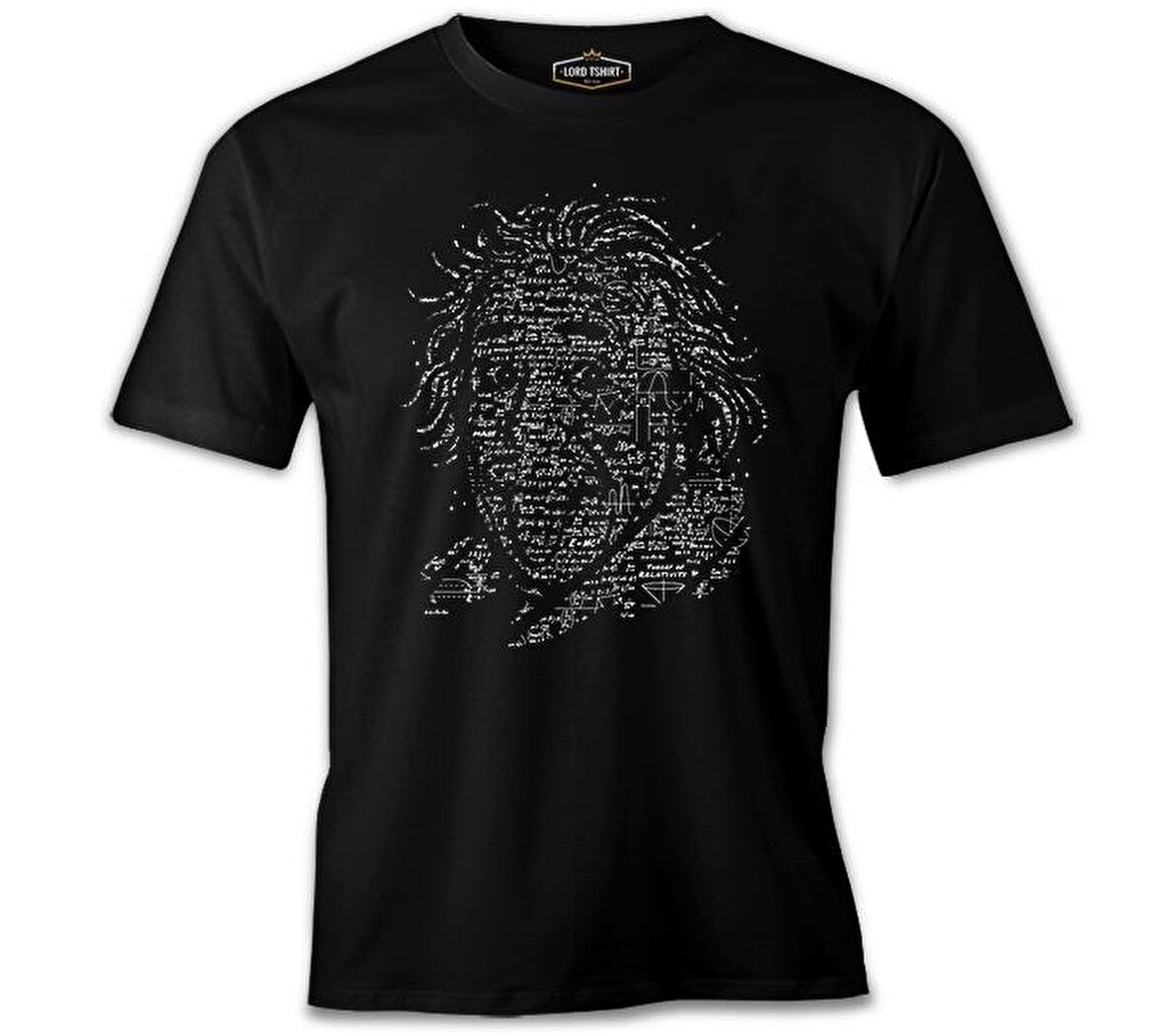 Einstein - Integrals Siyah Erkek Tshirt
