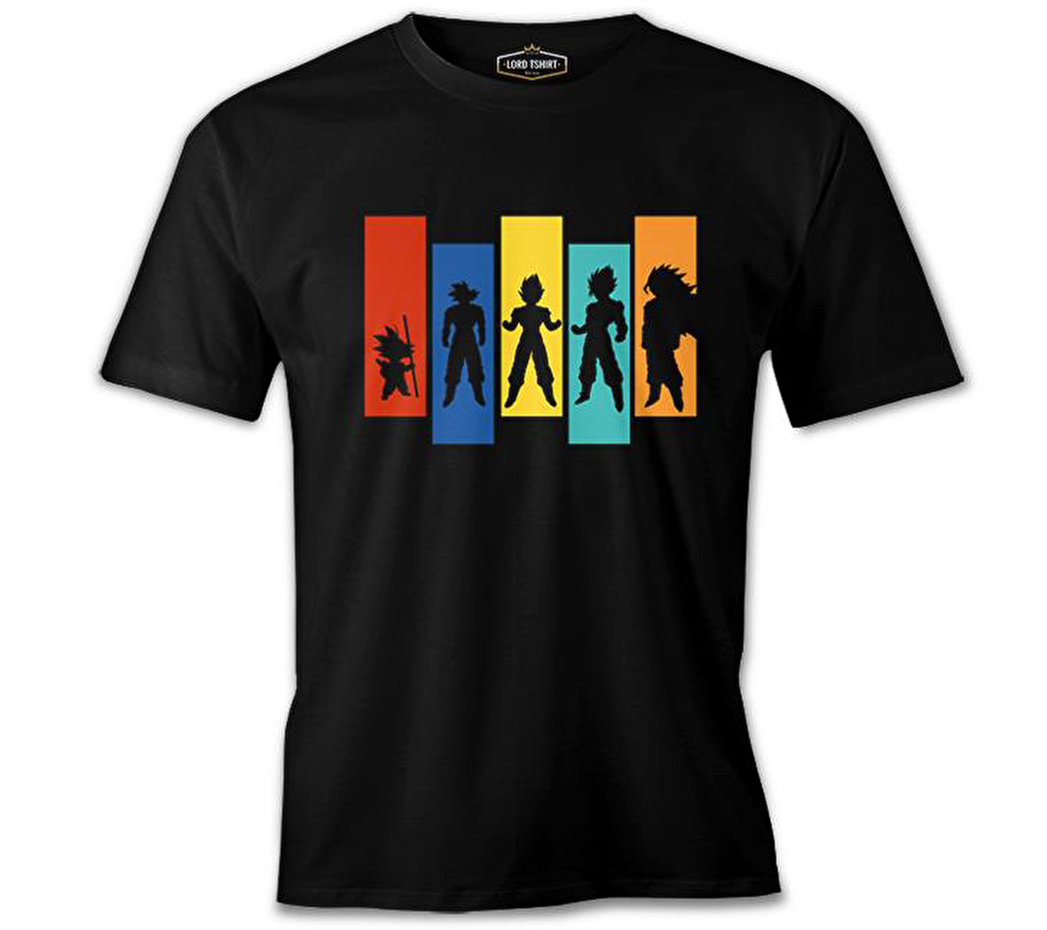 Dragon Ball - Fusion Siyah Erkek Tshirt