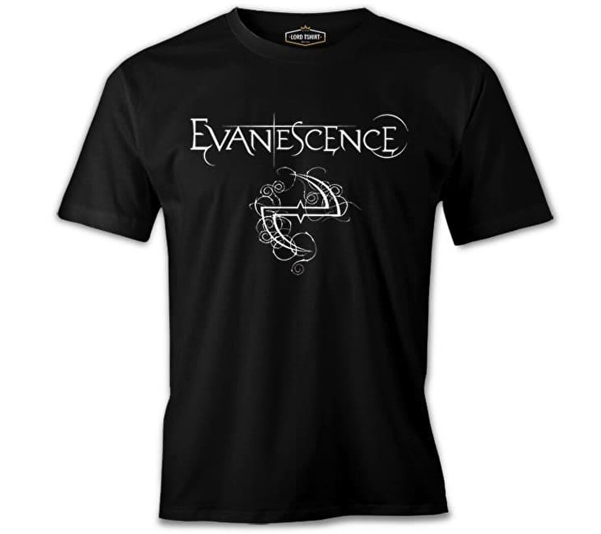 Evanescence Logo II Siyah Erkek Tshirt