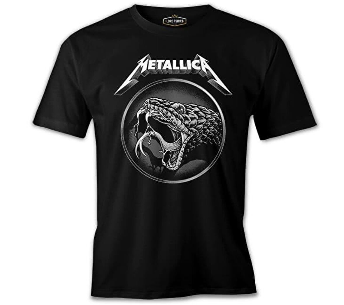 Metallica - Yılan Siyah Erkek Tshirt