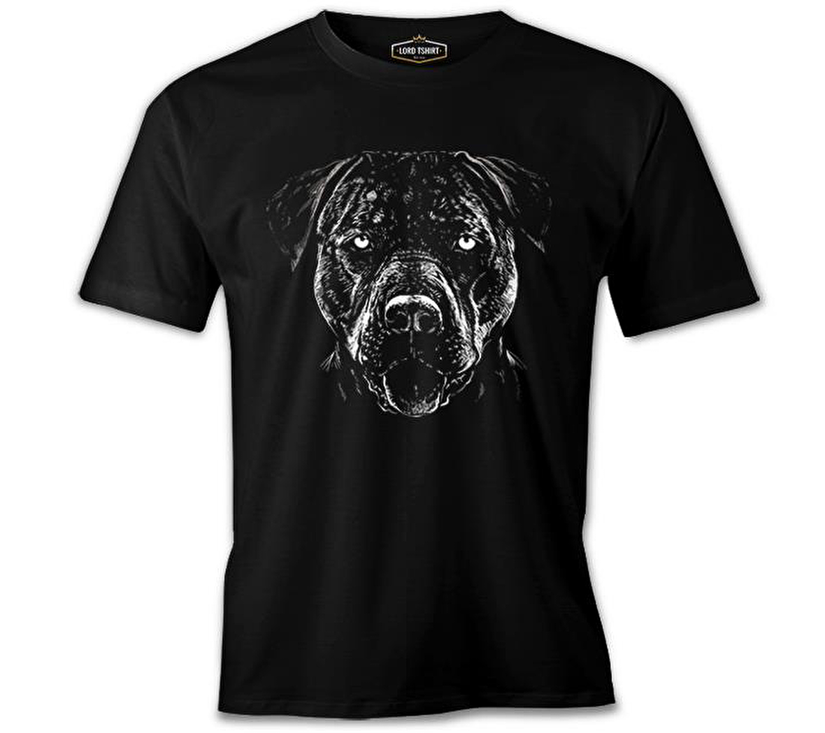 Hayvan - Köpek the Danger Siyah Erkek Tshirt