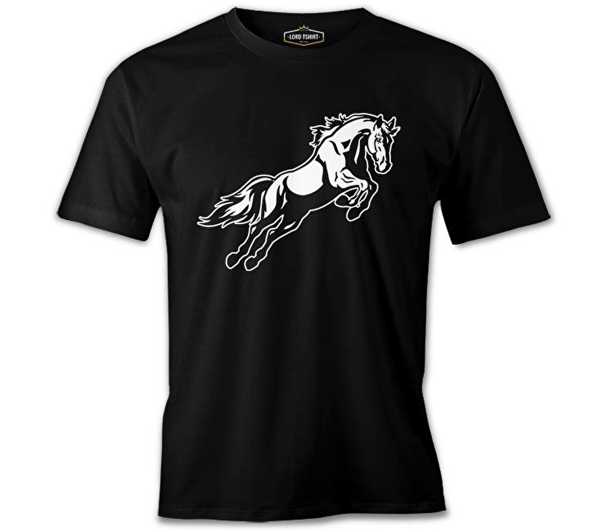 Hayvan - At Nal Siyah Erkek Tshirt