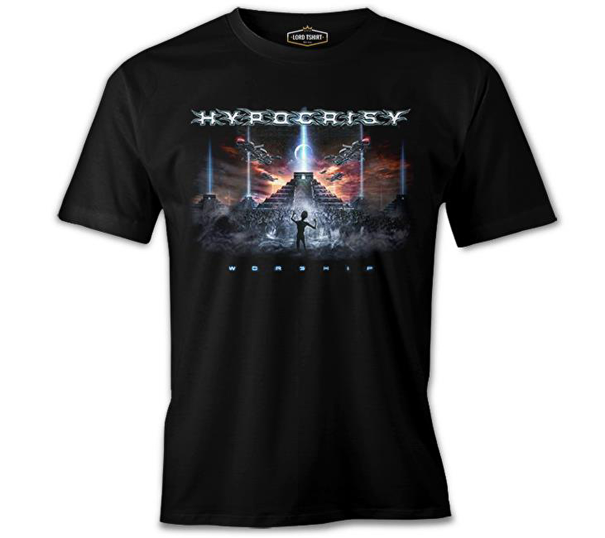 Hypocrisy - Worship Siyah Erkek Tshirt