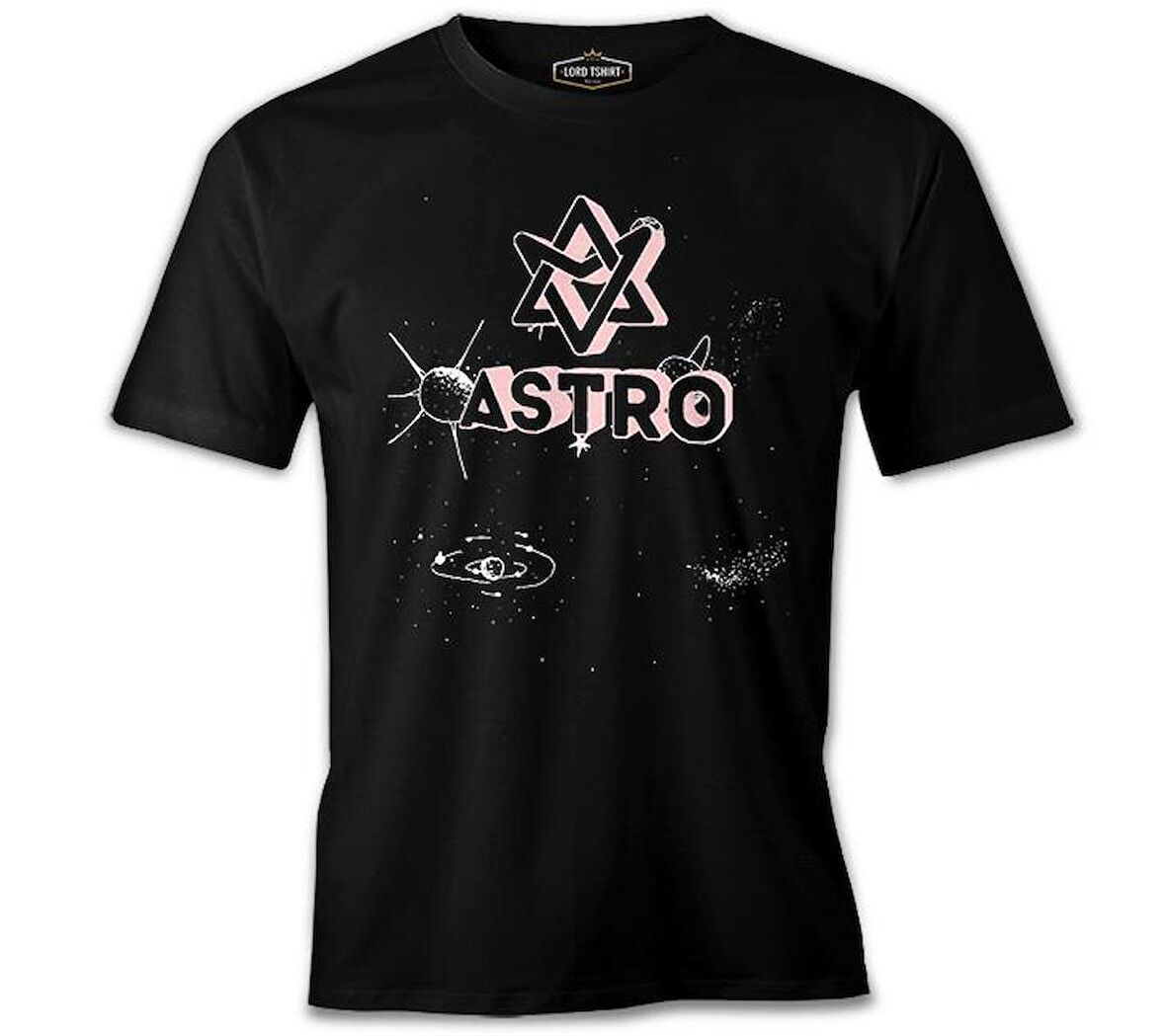 Astro - Universe Siyah Erkek Tshirt