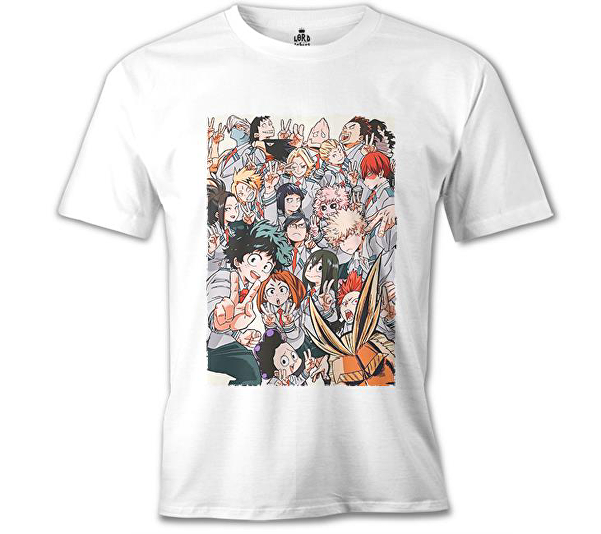 My Hero Academia Beyaz Erkek Tshirt