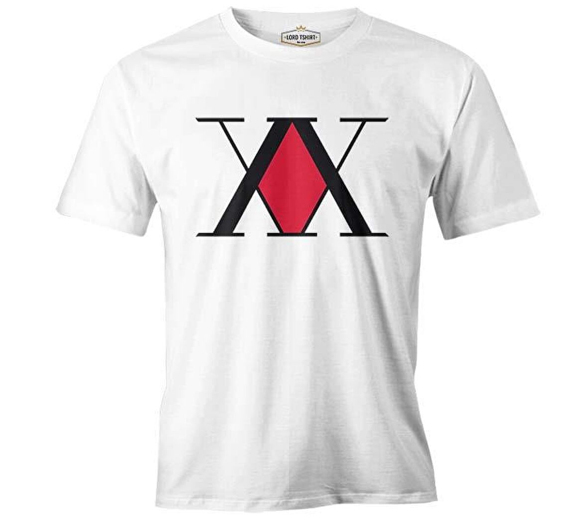Hunter X Hunter - X Logo Beyaz Erkek Tshirt