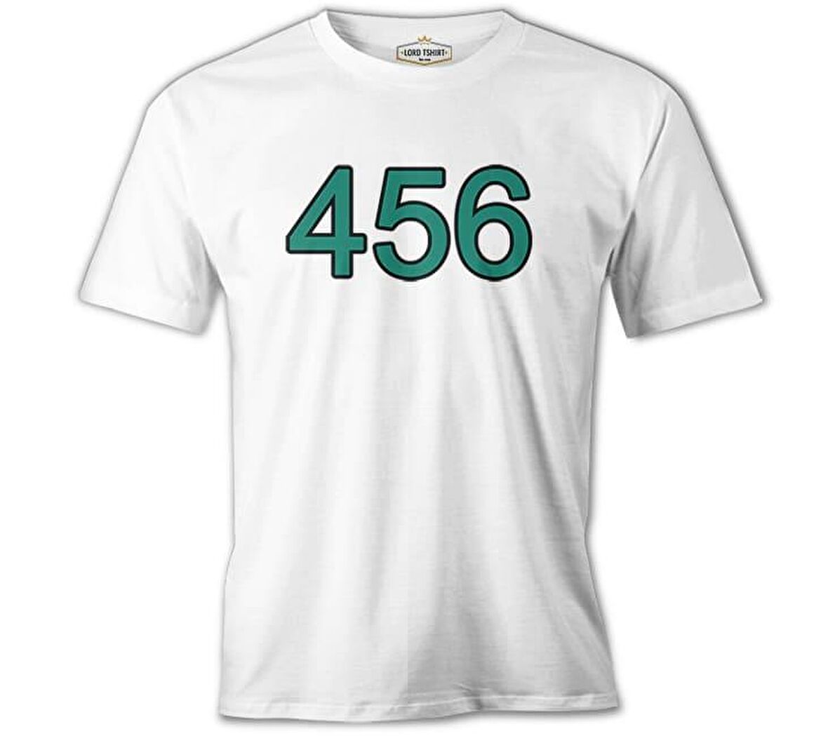 Squid Game - 456 Beyaz Erkek Tshirt