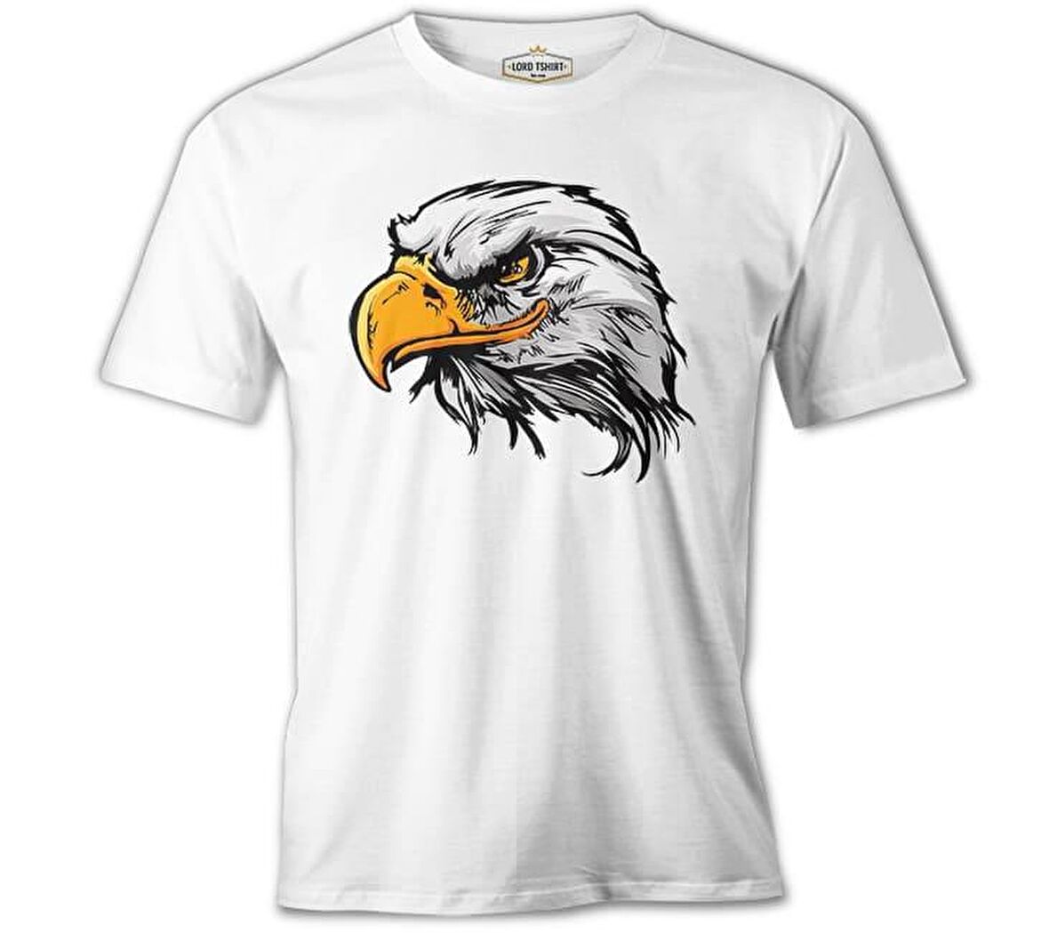 Hayvan - Vahşi Kartal Beyaz Erkek Tshirt