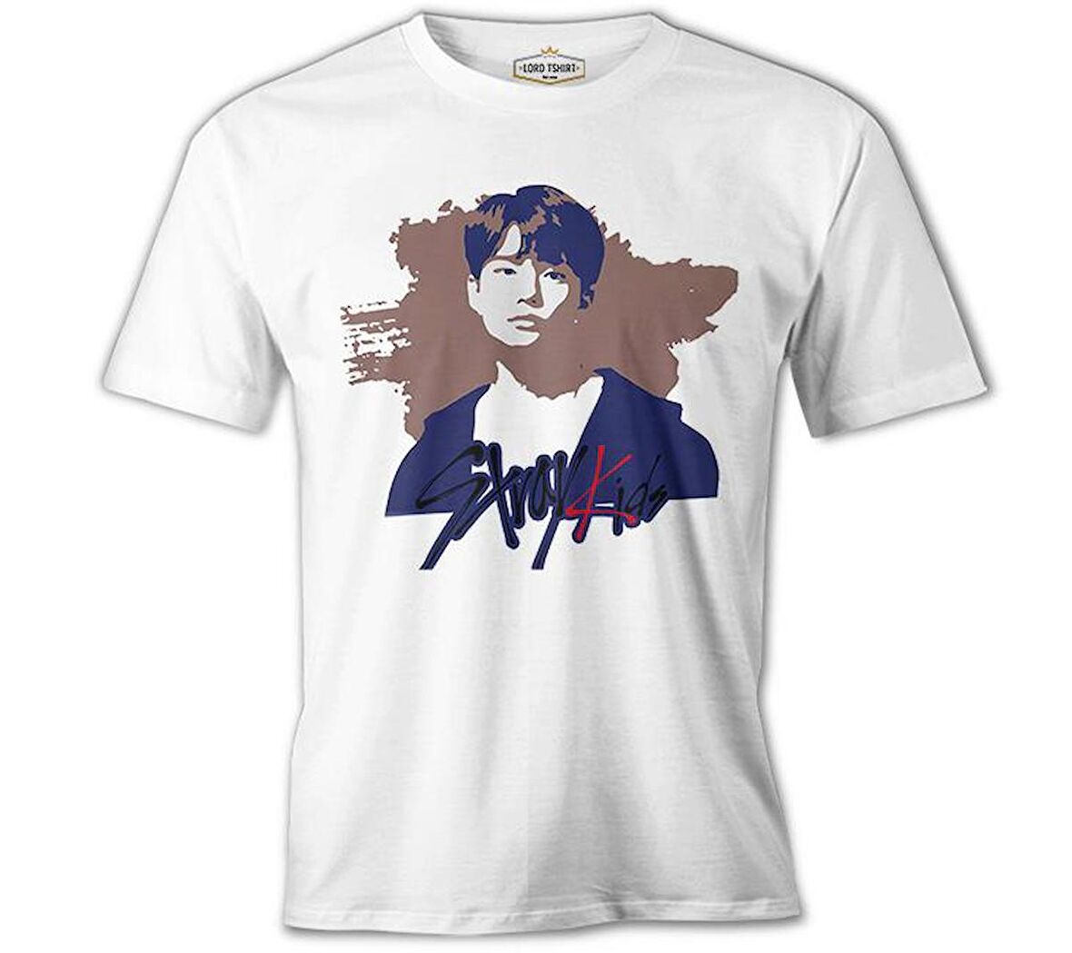 Stray Kids - K Beyaz Erkek Tshirt