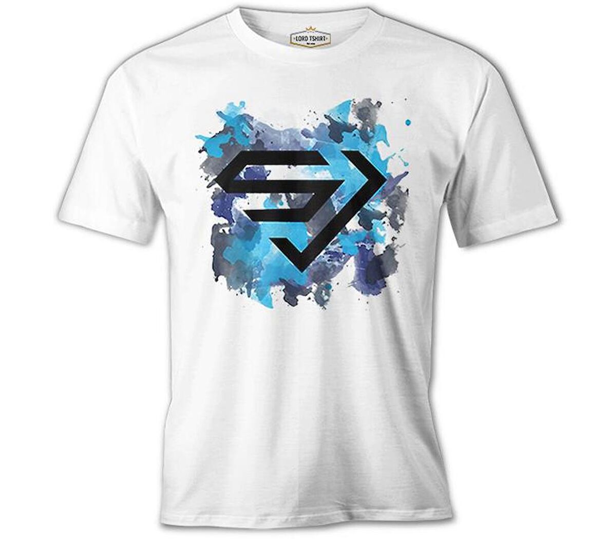 Super Junior - SJ Beyaz Erkek Tshirt