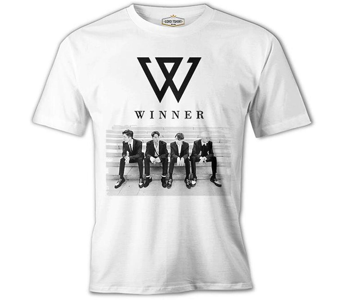 Winner - Stairs Beyaz Erkek Tshirt