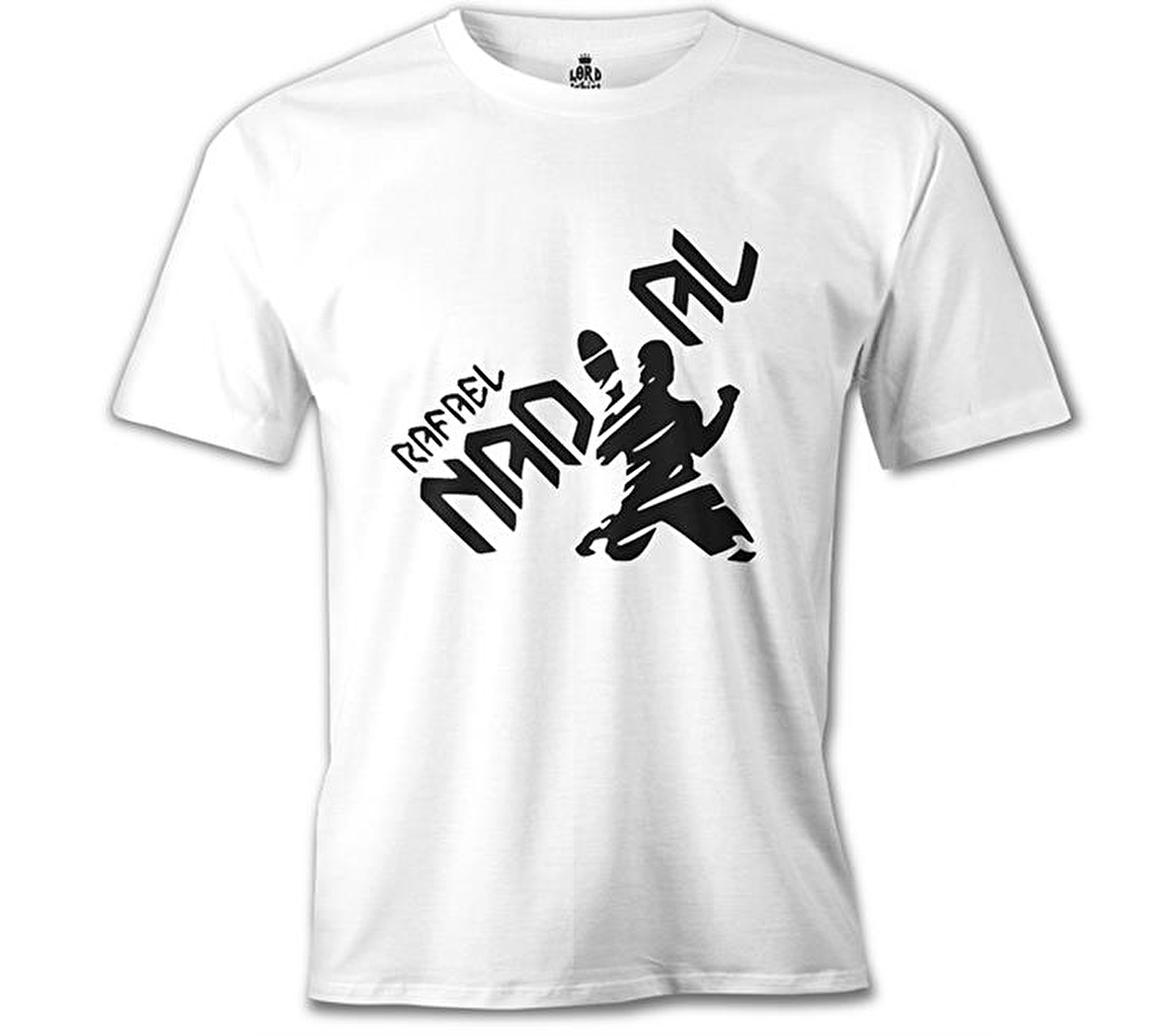 Tenis - Nadal Win Beyaz Erkek Tshirt
