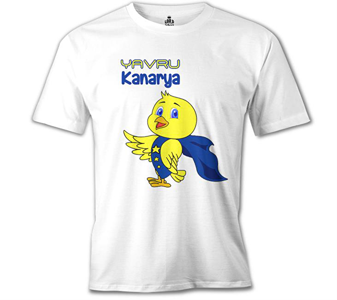 Aile - Yavru Kanarya Beyaz Erkek Tshirt