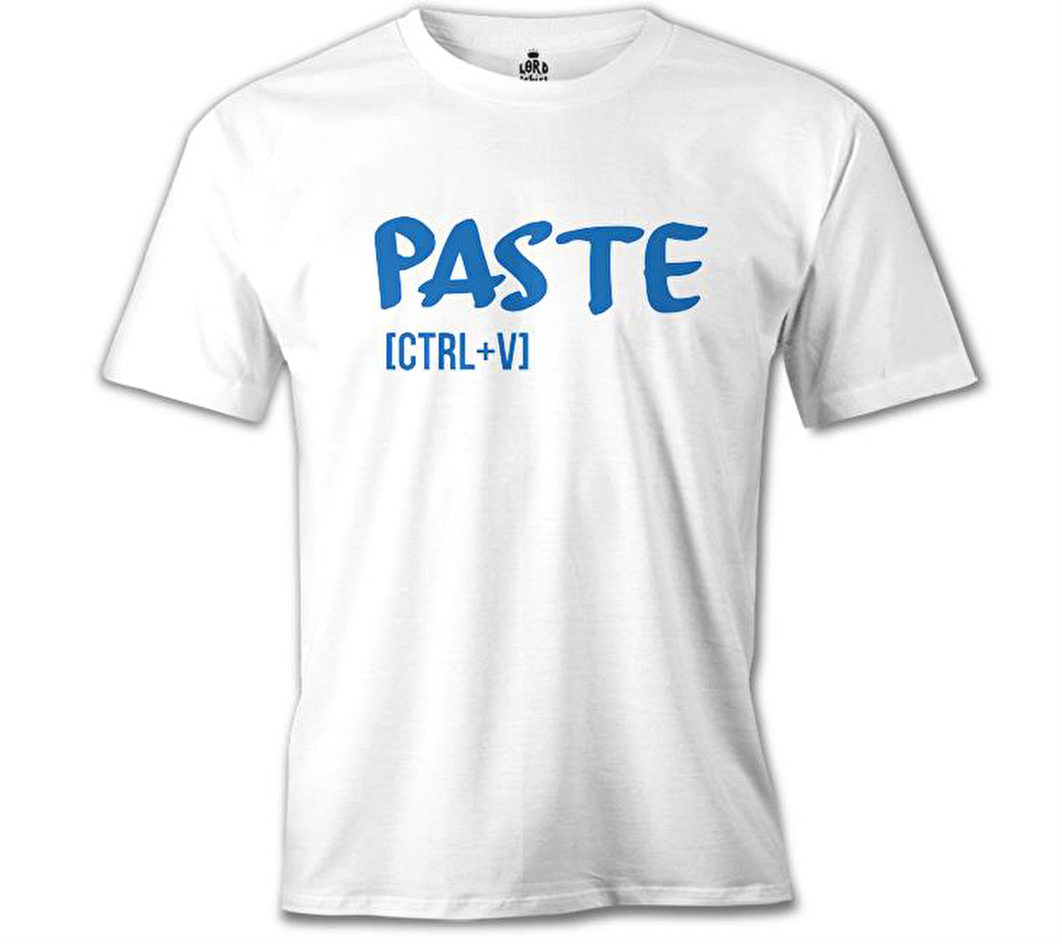 Paste - Ctrl+V Beyaz Erkek Tshirt