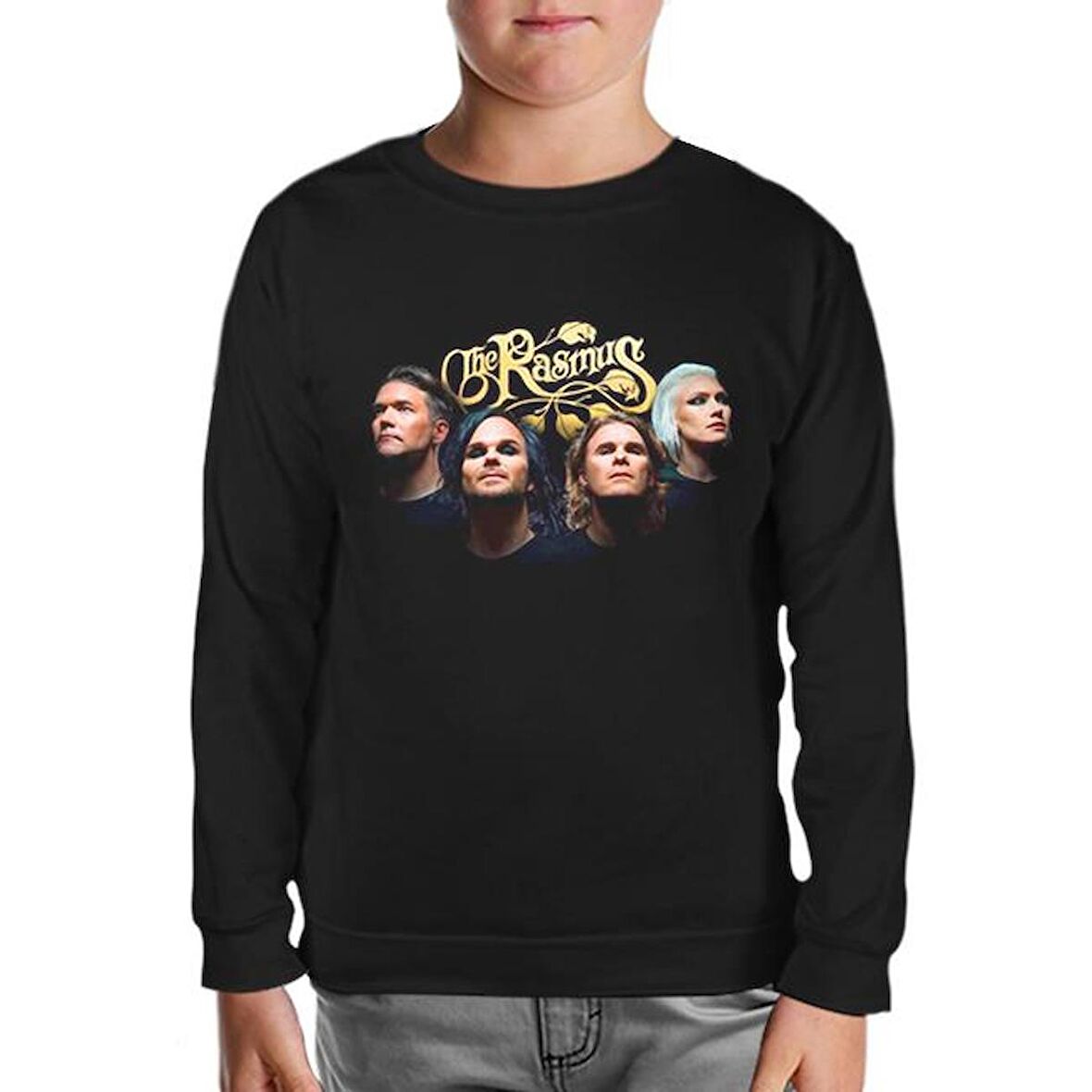 The Rasmus - Group Siyah Çocuk Sweatshirt