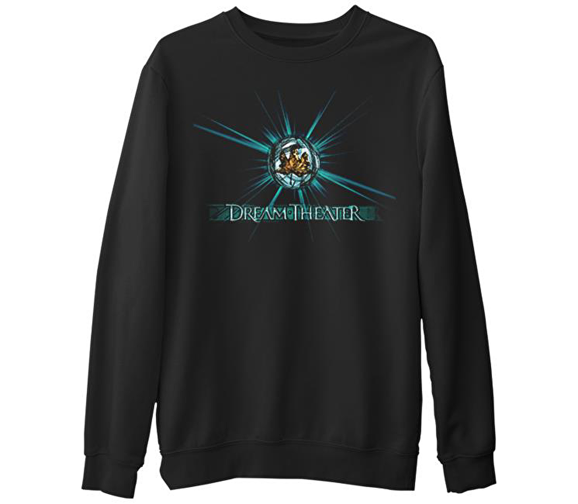 Dream Theater - Core  Siyah Erkek Kalın Sweatshirt