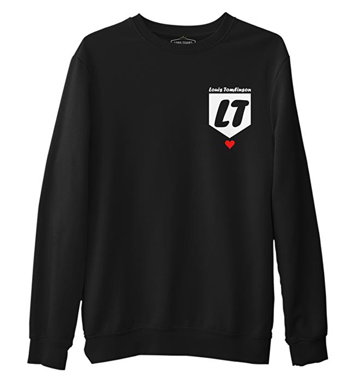 Louis Tomlinson - LT Siyah Erkek Kalın Sweatshirt