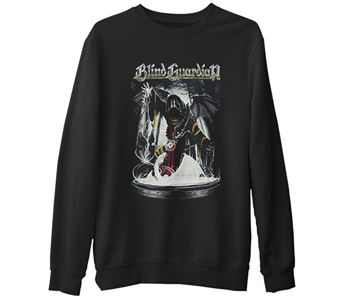 Blind Guardian - The Bard's Song  Siyah Erkek Kalın Sweatshirt