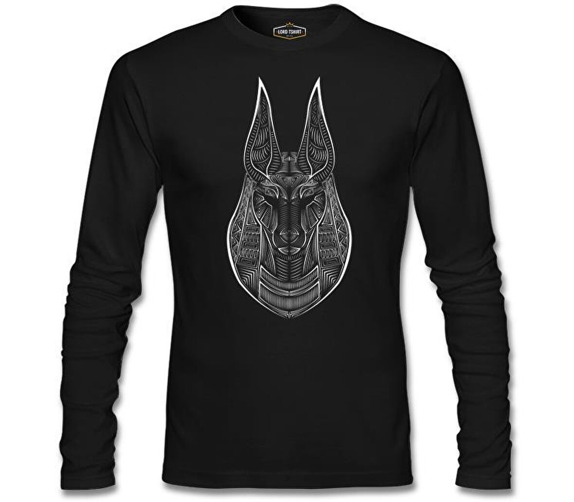 Anubis Siyah Erkek Sweatshirt