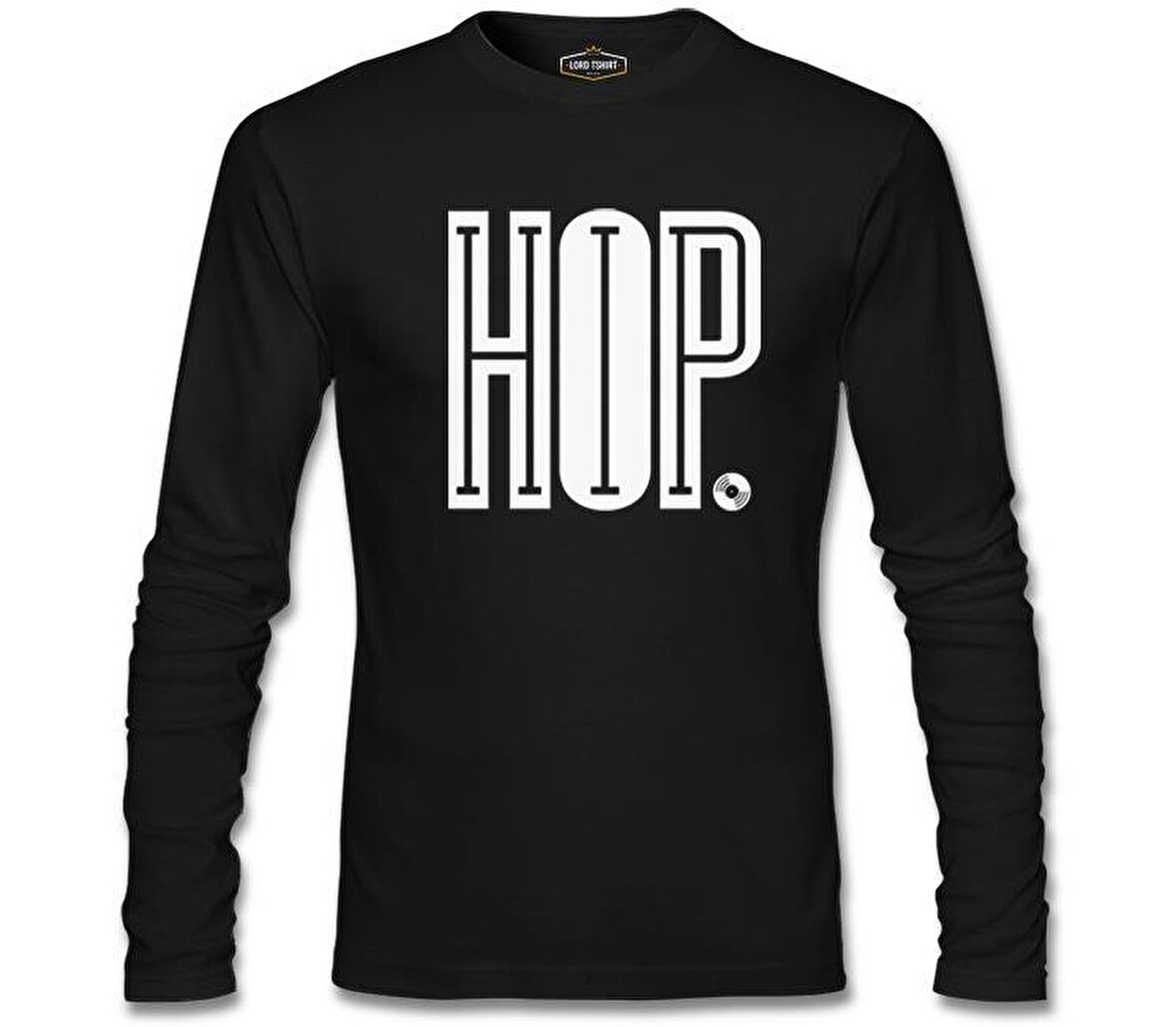 Hip Hop O Siyah Erkek Sweatshirt