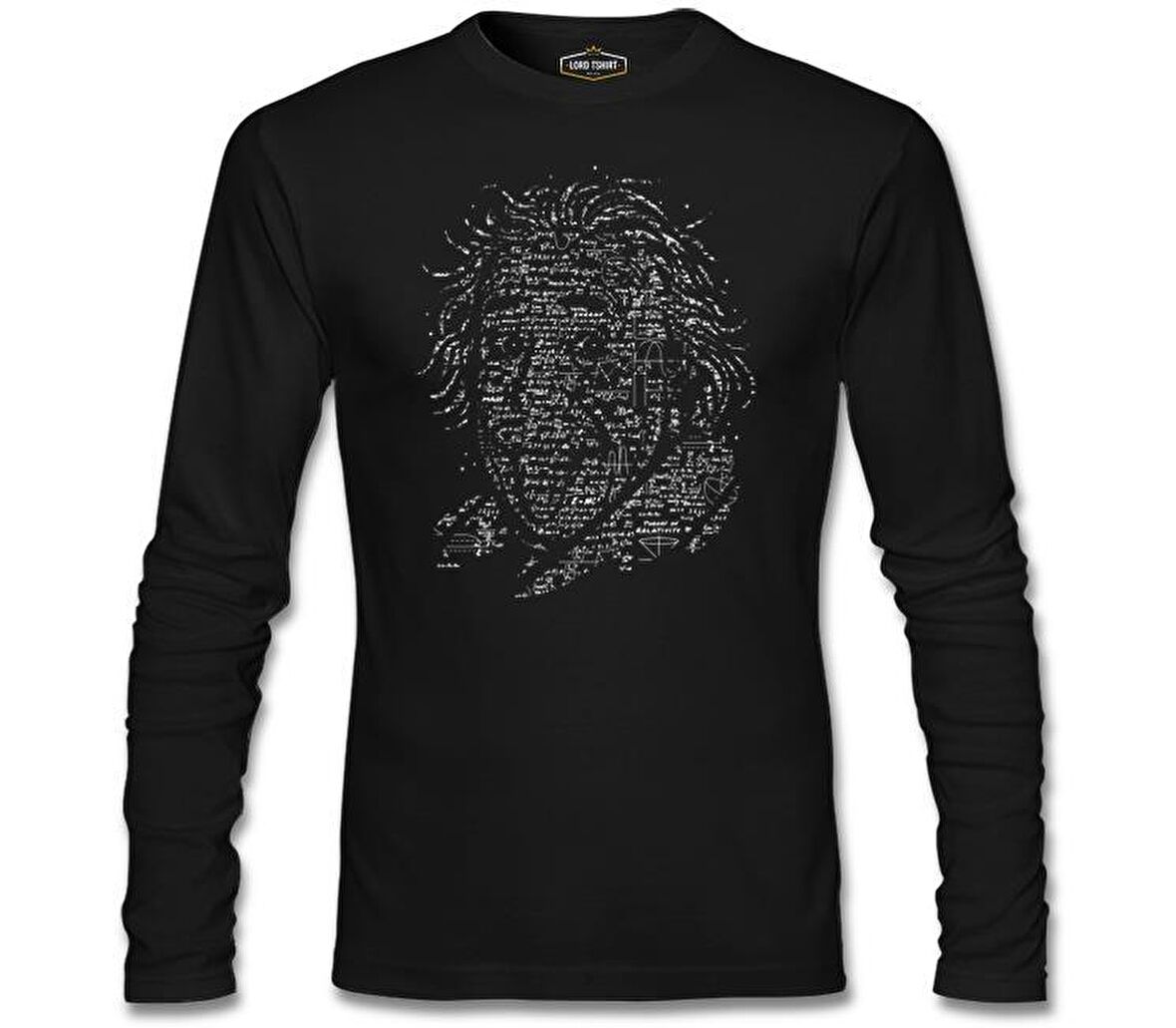 Einstein - Integrals Siyah Erkek Sweatshirt