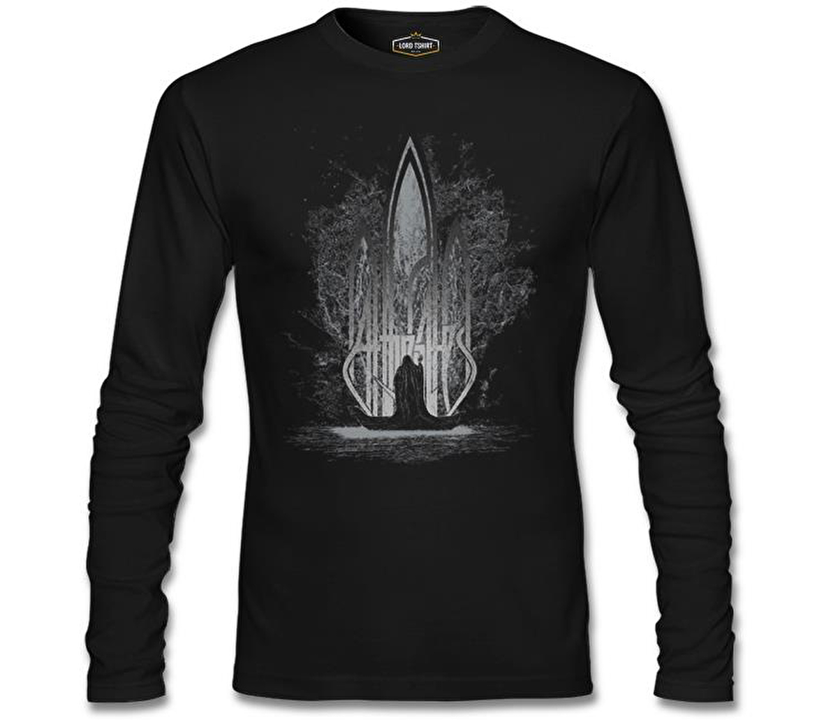 At The Gates - Charon Siyah Erkek Sweatshirt