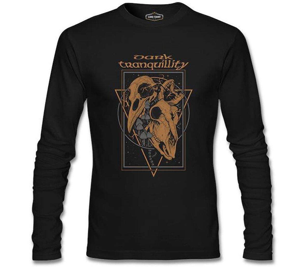 Dark Tranquillity - Skulls Siyah Erkek Sweatshirt