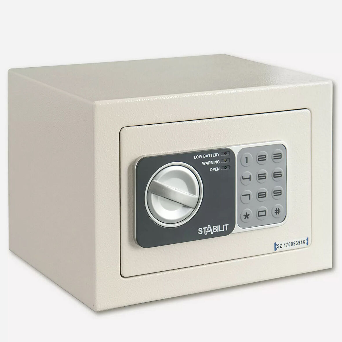 Stabilit Şifreli Para Kasası Krem Küçük Boy