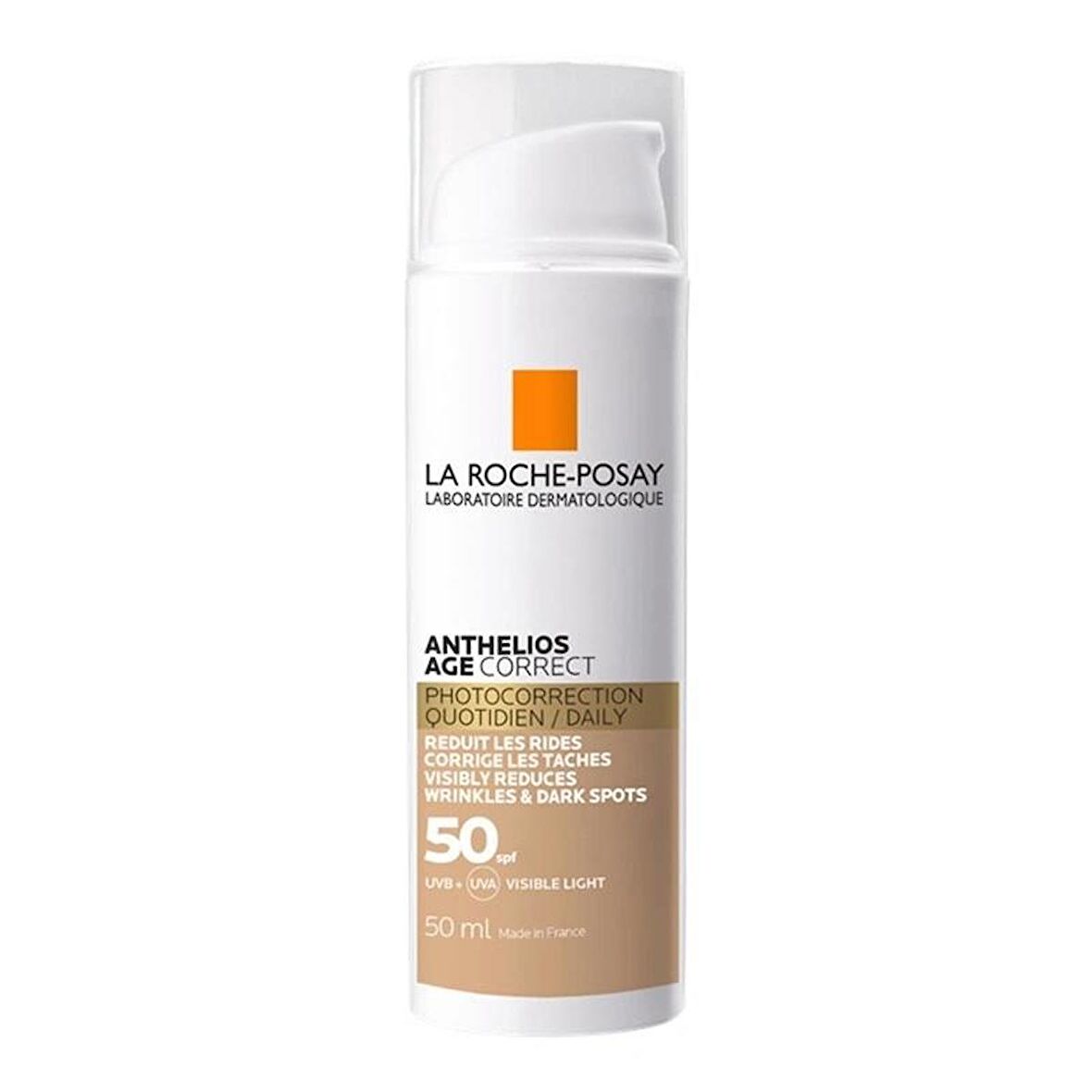 Anthelios Age Correct SPF+50 Tinted Güneş Koruyucu Krem 50 ml
