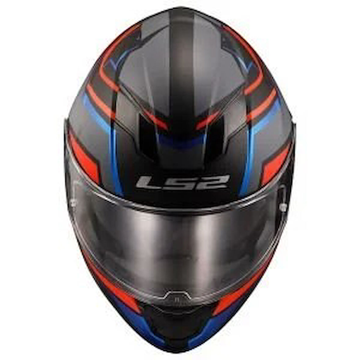 LS2 STREAM EVO FAST SIYAH KIRMIZI MAVI