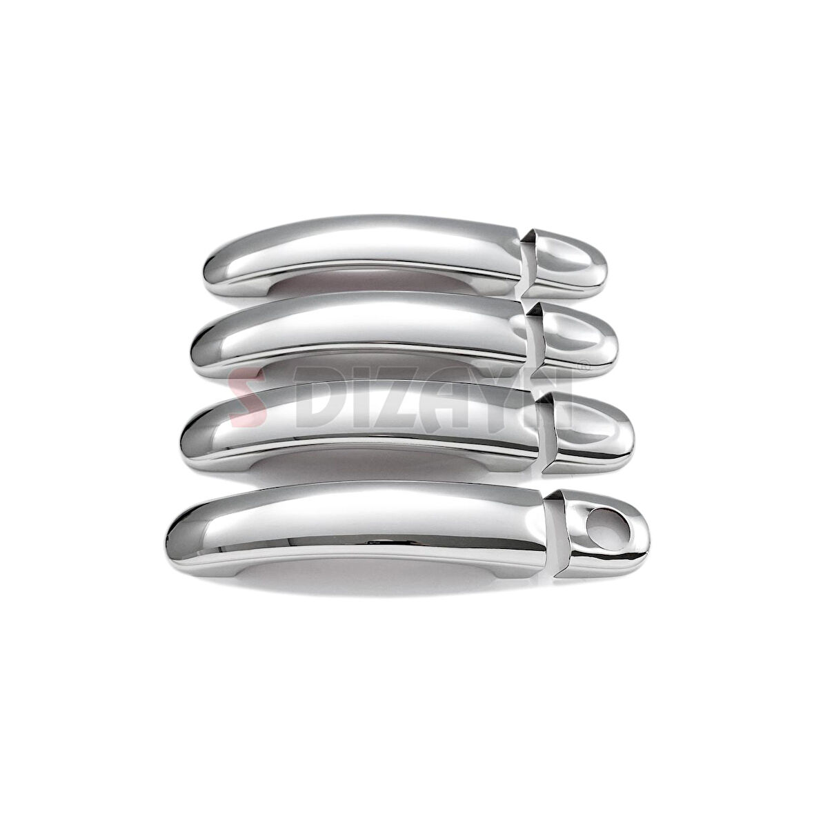 S-Dizayn VW Golf 5 Plus Krom Kapı Kolu 4 Kapı 2004-2009