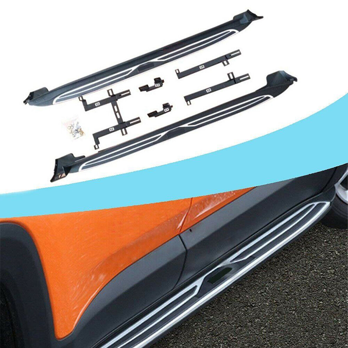 Jeep Renegade Uyumlu 2014 2017 Yan Basamak Koruma Side Step Square Style