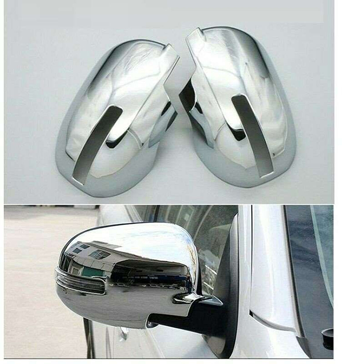 Mitsubishi Asx Uyumlu 2018 Sonrası Ayna Kapağı ABS (Plastik) Krom