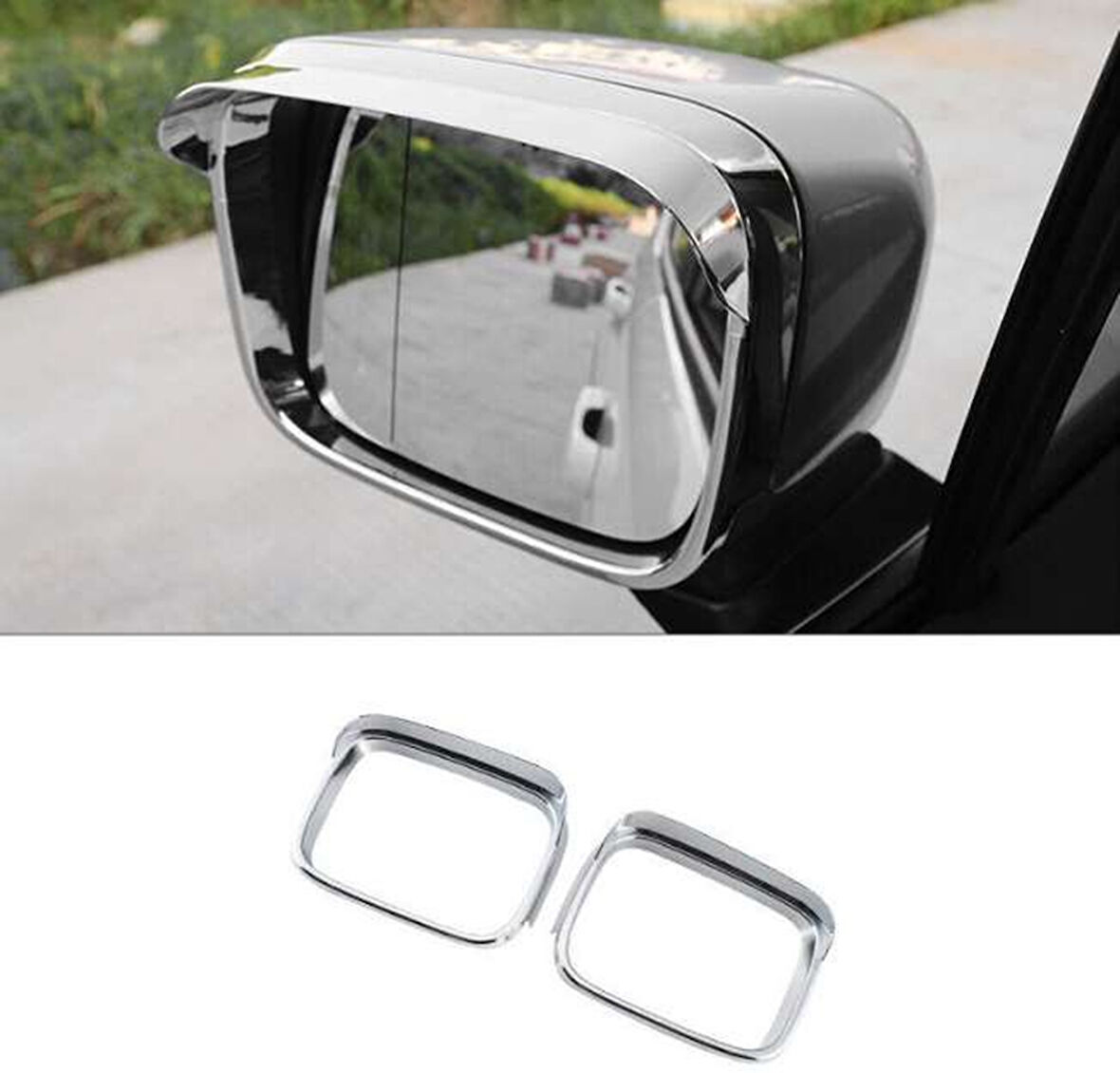 Jeep Renegade Uyumlu Ayna Kapağı Ek Aksesuar ABS (Plastik) 2014-2017