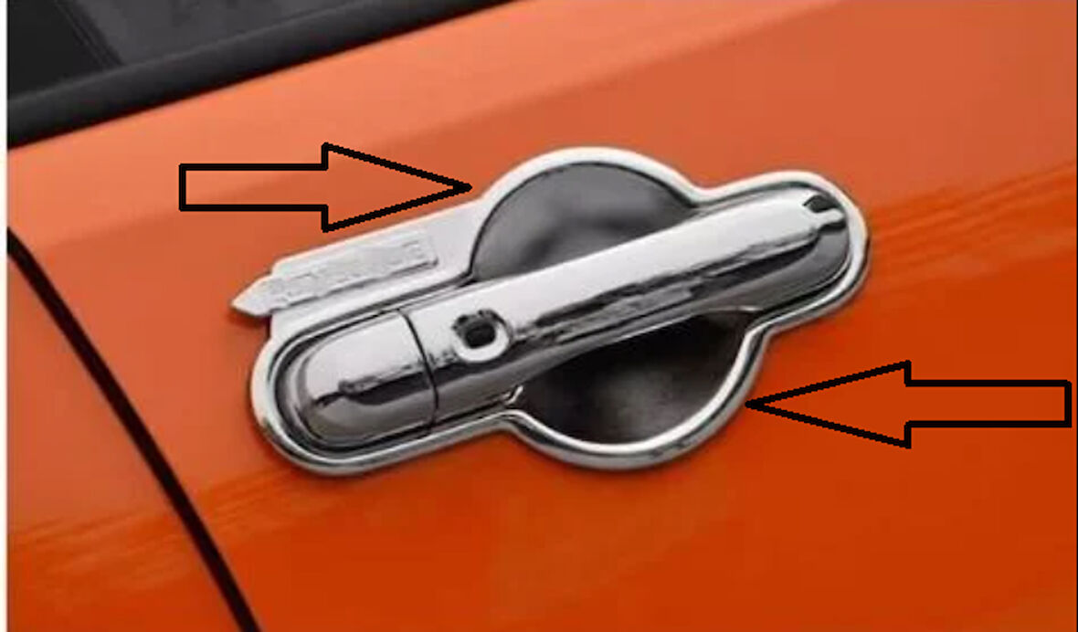 Jeep Renegade Uyumlu Kapı Kolu İç Kaplama ABS (Plastik) Krom