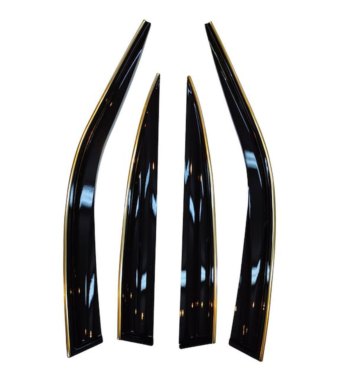 Peugeot 3008 2009-2015 Arası Kromlu Cam Rüzgarlığı İthal