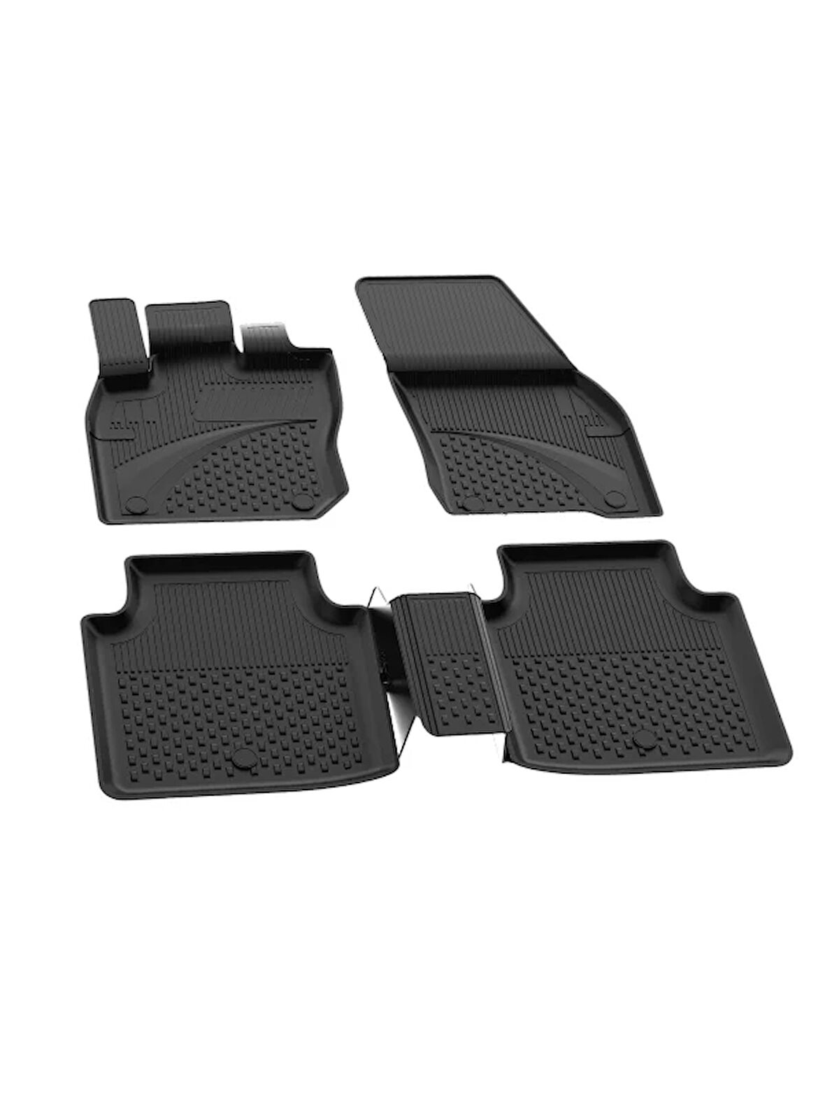 Volkswagen Tayron 2024+ Uyumlu 4.5D Premium Havuzlu Oto Paspas
