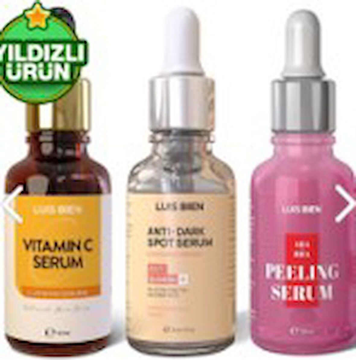 Leke Serumu + Aha Bha Serum + C Vitamini Serum