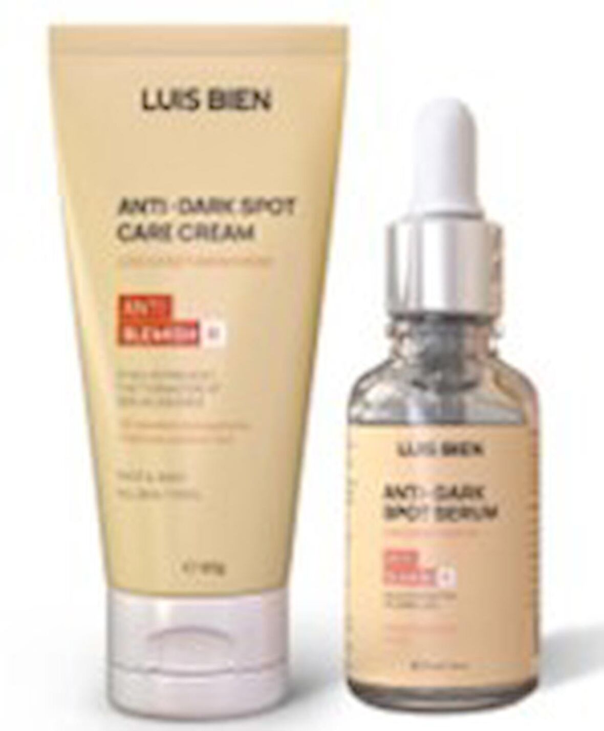 Luis Bien Leke Gidermeye Yardımcı Cilt Bakım Seti (Krem + Serum)