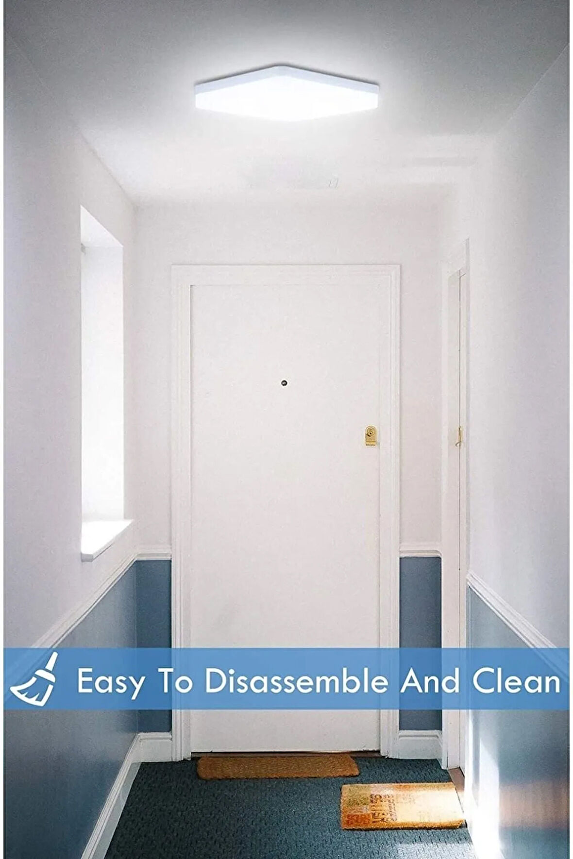 Koridor Lüks Aydınlatma-25watt-30cm X 30cm Led Avize, Avize Modelleri, Koridor Avize Modelleri