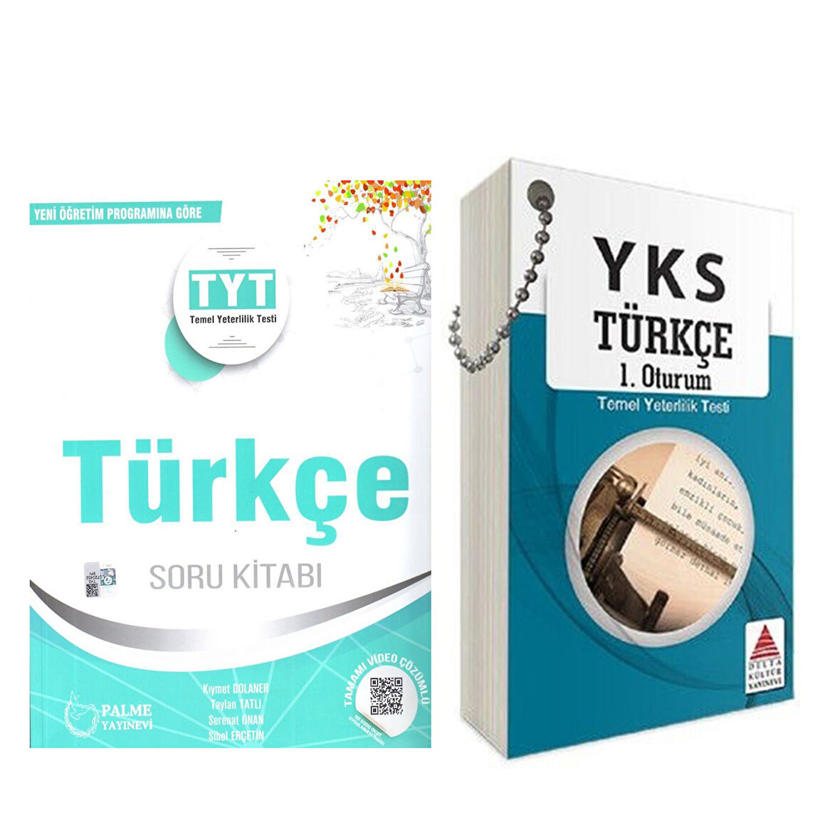 Palme Yayınevi TYT Türkçe Soru Kitabı ve Delte Kartı Seti 2 Kitap